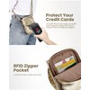 befen Genuine Leather Small Crossbody Bags for Women, Woman Cell