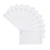 Totority 12pcs Golf Scorecard Training Aid for Golfing Gifts Record