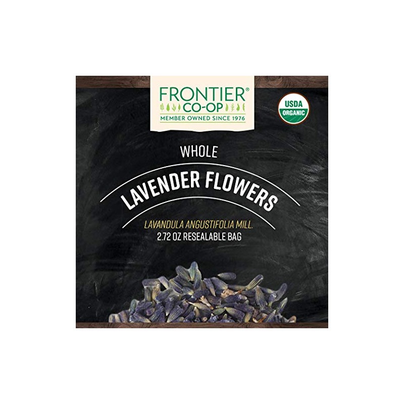 Frontier Co-op Organic Whole Lavender Flowers 2.72oz