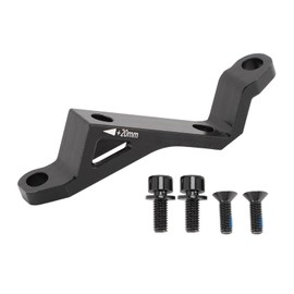 POENVFPO Bicycle Disc Brake Adapter Aluminum Alloy 74mm to 34mm Flat Mount Post Mount for 160 180 Disc