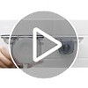 OXO Good Grips Gancho Resistente para regadera, Jabonera de succión,