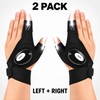 LED Fingerless Glove for Night Tasks – Hands-Free Light with