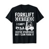 Funny Forklift Operator Forklift Certified T-Shirt