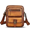 IVTG Genuine Leather Purse and Messenger Bag for Men Fashion