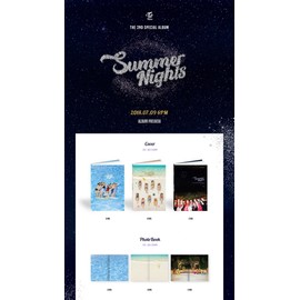 TWICE [Summer Nights] Álbum aleatorio CD+5p Photo Card+1p Message PhotoCard+Letra Poster + 1p Polaroid PhotoCard+DIY Paper Photocard ++Número de seguimiento