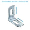 PATIKIL Metal Corner Braces, 12 Pack L-Shape Bracket Right Angle