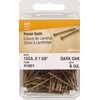The Hillman Group 41801 Panel Nail, 13/8-Inch, Dark Oak, Single