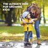 Hurtle Mini Kickboard Scooter for Kids – Height Adjustable 25-28