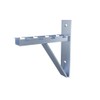 Electro Zinc Plated Wire Mesh Cable Tray Bracket, Silver Steel,