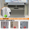 HUAREW Window Air Conditioner Side Panel with Frame