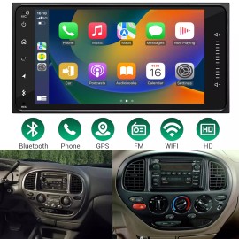Vorally For Toyota 2000-06 Tundra, 01-07 Sequoia 4+64G Android 13 CarPlay Radio GPS WiFi