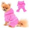 SEIMAI Dog Hoodies Jumpsuit for Small Dog Cat Puppy Rhinestone