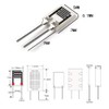 KKHMF HR202L Moisture Sensitive Resistance Humidity Sensor 10 Pieces