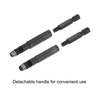 sourcing map Leather Hollow Punch Set 1/4 Hex Shank for