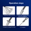 2pcs Wire Stripping and Twisting Tool, Cable Twisting Tool Drill