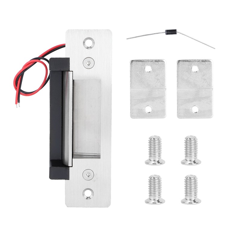 NO NC Adjustable Cathode Electric Door Lock Household Metal Wooden