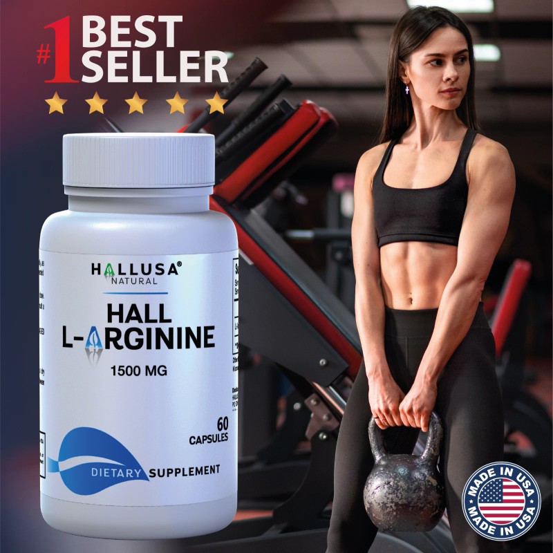 Hall L - Arginina 1500 mg - Amino Energía -