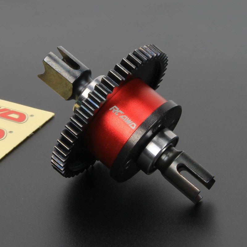 RCAWD Aluminum Center Diff Set, w/40Crmo Main Diff Gear 50T