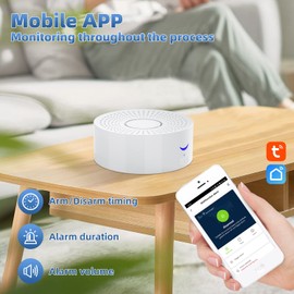 Alarm System for Home Security: Wireless Home Alarm 6 Piece-Kit, Door Window Sensor, Motion Sensor, Remote, Smart Alarm System with App Alert, WiFi Door Alarm System Compatible with Alexa