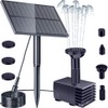 Biling Solar Water Pump Outdoor, Upgraded Solar Fountain Pump Kit