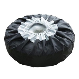 Ragyzity Tire Cover Car Wheel Cover Tire Protectors, Car Spare Tire Cover, Truck Trailer Universal Spare Tire Cover, Dust-Proof Spare Tire Storage Bags Fits for 13-19 inch Wheel Tire Case