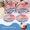 ejonirinjonir EI 60pcs Disposable Plastic Plates Pink and Blue Heavy