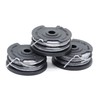 SWNKDG 3 Pieces Strimmer Spools for Bosch Trimmer F016800351 (Length: