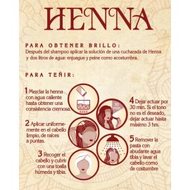 Henna Nefertum Egipcia (150 Gramos) Therbal                                                                                                           