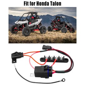 4 Stud Keyed Power Busbar Accessory Out 35 AMP Fit for Honda Talon Replace PCS-S2-KBUS