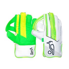 Kookaburra LC 4.0 Wicket Keeping Glove - Adult, lime & black