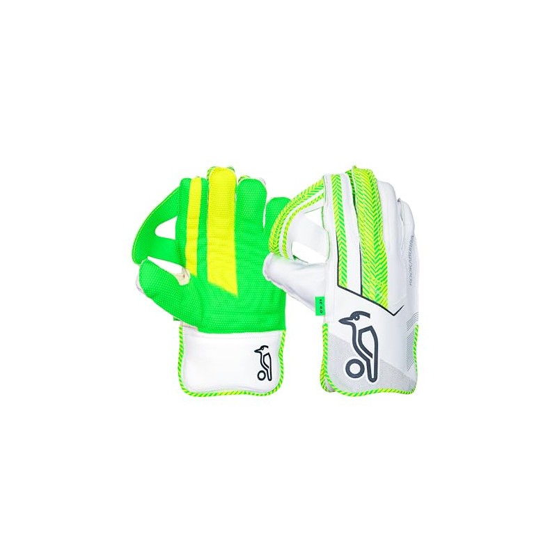 Kookaburra LC 4.0 Wicket Keeping Glove - Adult, lime &
