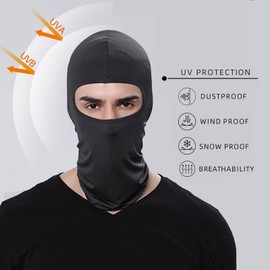 Ezovino Ski Mask, Balaclava Face Mask for Men and Women, Neck Gaiter Motorcycle Scarf,UV Protection & Wind Protection Royal Blue