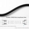 Extra Long Shower Hose - Stainless Steel Attachment for Handheld