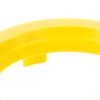 LST 4 x yellow centre spacer rings for alloy wheels,