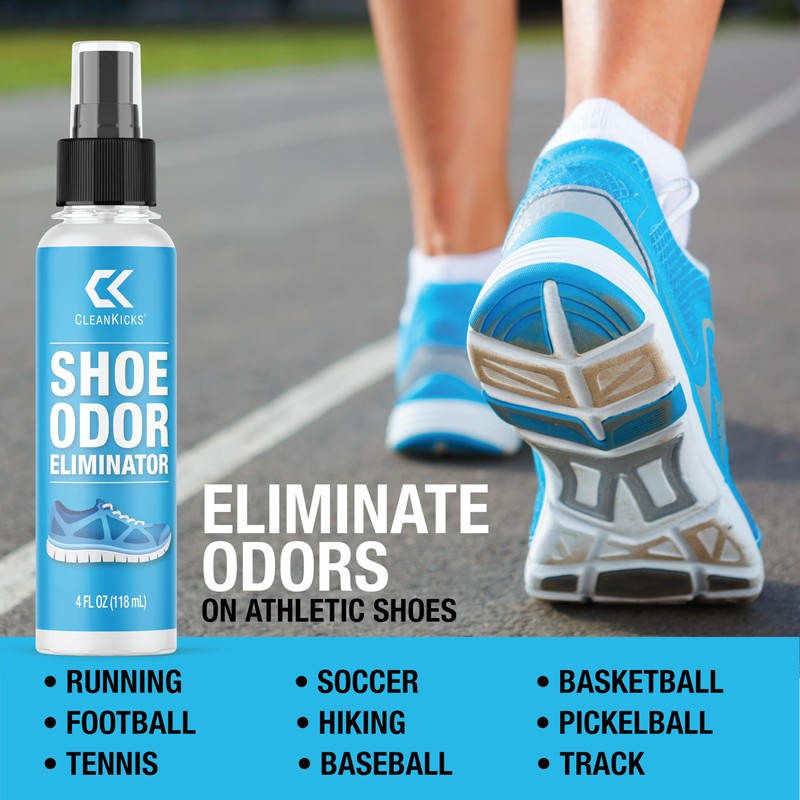 CleanKicks Shoe Cleaning Kit - Footwear Cleaner for Sneakers, Boots,