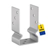 GRUNDLINE - Support foot, post anchor, hot-dip galvanised - PSOZ