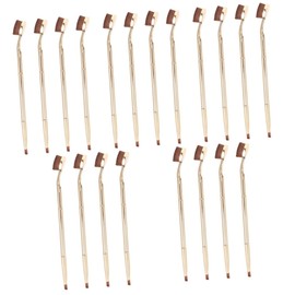 NOLITOY 20 Pcs Makeup Brush Tools Eyeliner Brush Make up Brush Eye Brush Eye Makeup Brush Concealer Makeup Brush Concealer Brush Applicator Powder Brush Angled Contour Brush Aluminum Tube