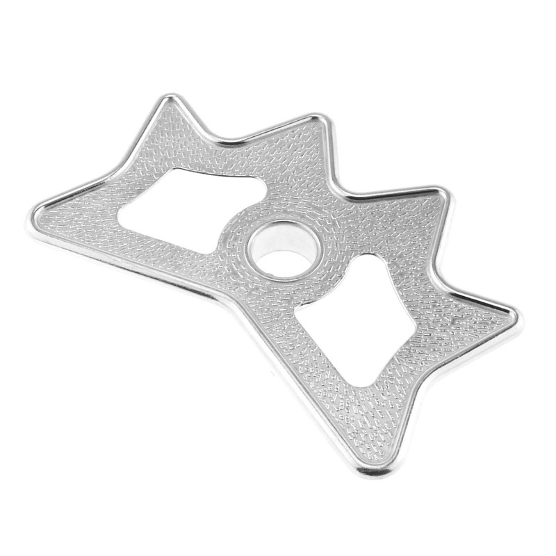 DGZZI Billiard Bridge Head Silver Aluminium Alloy Slip-On Moosehead Bridge