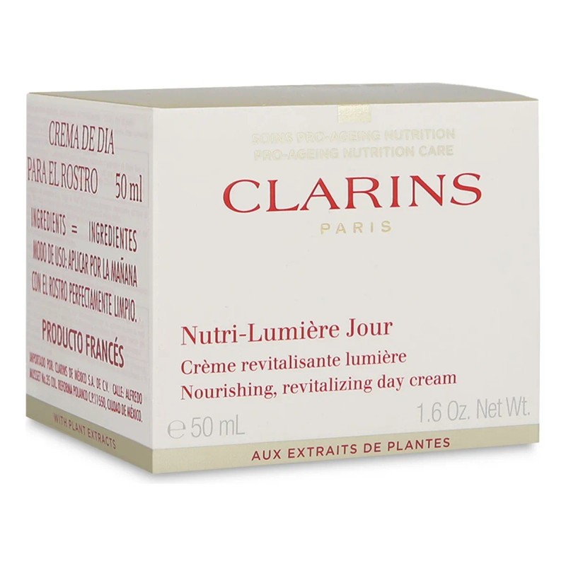 Crema Facial Nutritiva Clarins Nutri Lumiere 50ml Rostro Día