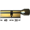 ABUS EC660 ECK660 Profile Knob Cylinder Length (a/b) 40/30 mm