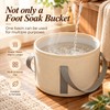 Foldable Foot Soak Basin for Home & Travel – Portable