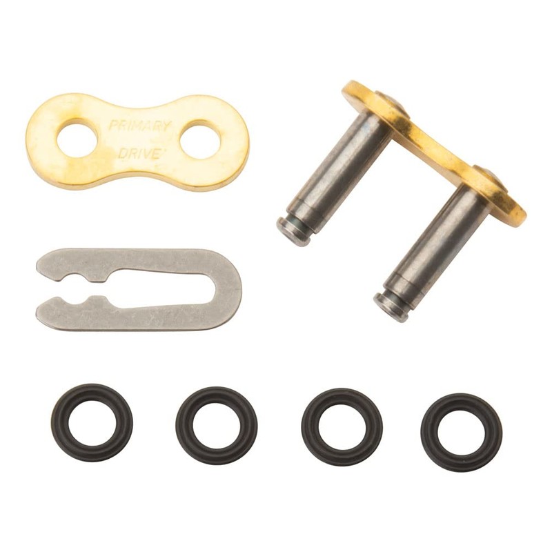Primary Drive 520 ORH Gold X-Ring Chain Master Link For