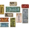 Tim Holtz Sizzix Thinlits Dies, Ticket Booth