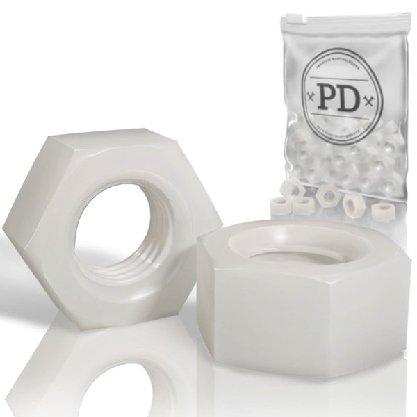PD® Plastic Nuts M4 (DIN 555 / ISO 4034), High-Quality