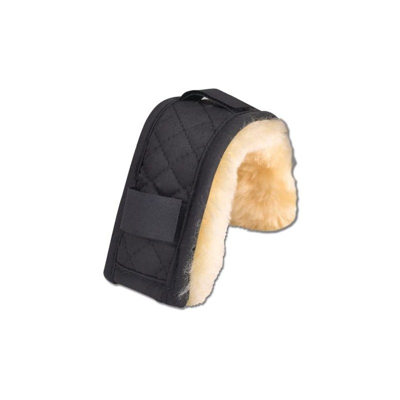 WALDHAUSEN Lambskin Nose or Chin Pad Black