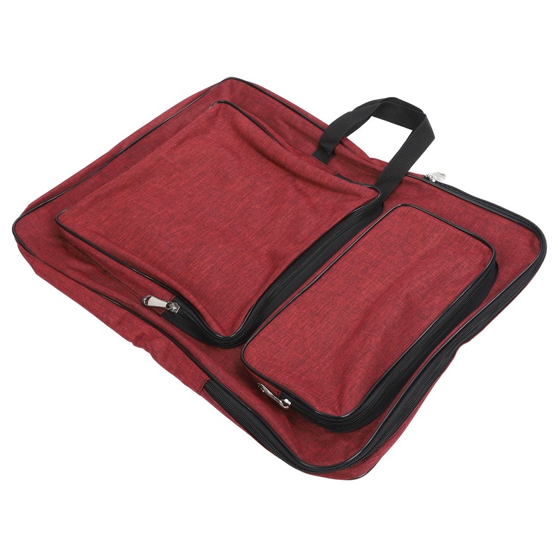 8K Kids Artwork Shoulder Bag Smoothing Zipper Waterproof Nylon Sketching