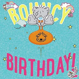 My Dinky Bear 3D Bouncy Birthday Card