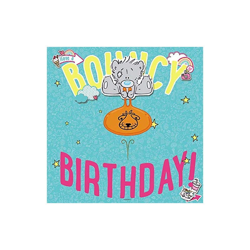 My Dinky Bear 3D Bouncy Birthday Card