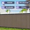 ZGR 4' x 3' Privacy Fence Screen Heavy Duty Windscreen