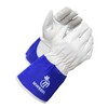 Maple Industrial Products Inc. MW600 White/Blue Goatskin Welding Gloves (X